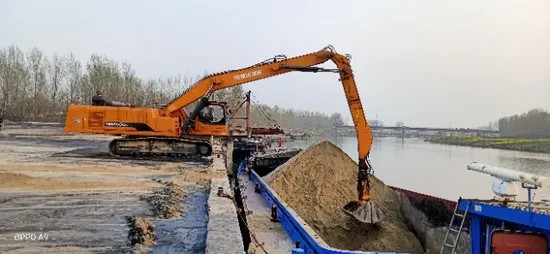 Macchina per la movimentazione di materiali cingolata a doppia potenza Ygsz520 per il carico e lo scarico di materiali sfusi nel porto e nel molo